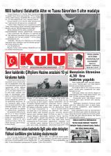 Öz Kulu gazetesi 1. sayfa