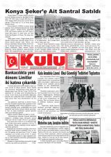 Öz Kulu gazetesi 1. sayfa