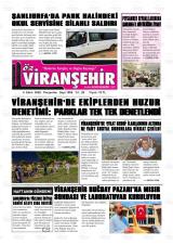 Öz Viranşehir gazetesi 1. sayfa