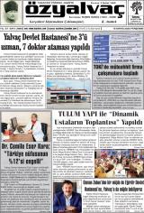 ÖZ YALVAÇ Gazetesi
