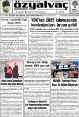 ÖZ YALVAÇ Gazetesi
