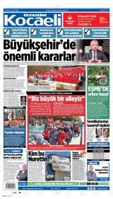 ÖZGÜR KOCAELİ Gazetesi