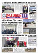 Pasurun Sesi gazetesi 1. sayfa