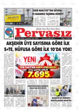 Pervasız gazetesi 1. sayfa