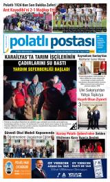 Polatlı Postası gazetesi 1. sayfa