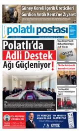 Polatlı Postası gazetesi 1. sayfa
