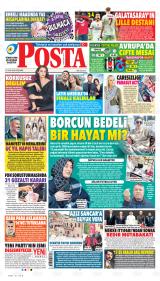 Posta gazetesi 1. sayfa