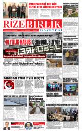 RİZE BİRLİK Gazetesi