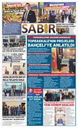 Sabır gazetesi 1. sayfa