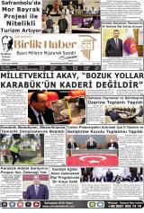 SAFRANBOLU BİRLİK HABER Gazetesi