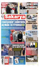 Sakarya gazetesi 1. sayfa