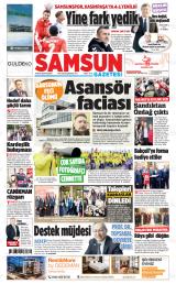 Samsun gazetesi 1. sayfa