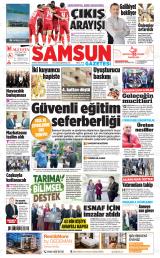 Samsun gazetesi 1. sayfa