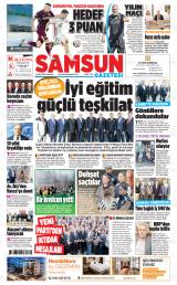 Samsun gazetesi 1. sayfa