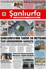 Şanlıurfa gazetesi 1. sayfa