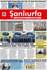 Şanlıurfa gazetesi 1. sayfa