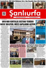 Şanlıurfa gazetesi 1. sayfa