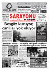 SARAYÖNÜ MANŞET Gazetesi