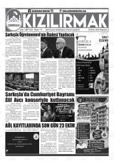 Şarkışla Kızılırmak gazetesi 1. sayfa