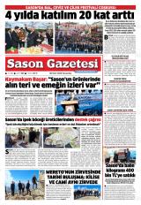 Sason gazetesi 1. sayfa