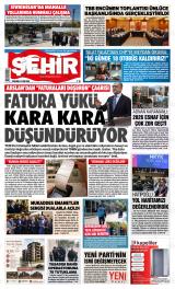 Şehir Gazetesi gazetesi 1. sayfa