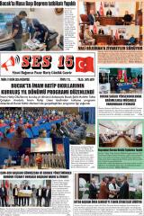 Ses 15 gazetesi 1. sayfa