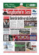 Seydişehir'in Sesi gazetesi 1. sayfa