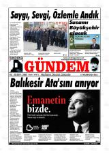 SINDIRGI GÜNDEM Gazetesi