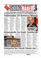 SINDIRGI HABER Gazetesi