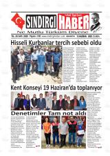 SINDIRGI HABER Gazetesi