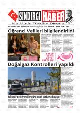 SINDIRGI HABER Gazetesi