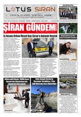 Şiran Gündem gazetesi 1. sayfa