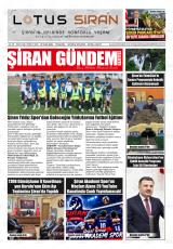 Şiran Gündem gazetesi 1. sayfa