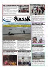 Şırnak Haber gazetesi 1. sayfa