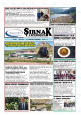 Şırnak Haber gazetesi 1. sayfa