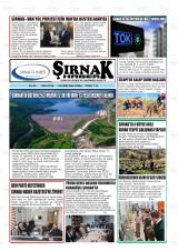 Şırnak Haber gazetesi 1. sayfa