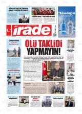 Sivas İrade gazetesi 1. sayfa