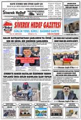 Siverek Hedef gazetesi 1. sayfa