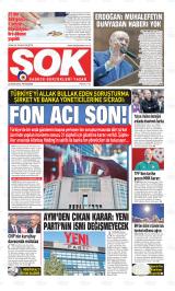 Şok gazetesi 1. sayfa