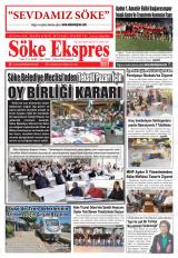 Söke Ekspres gazetesi 1. sayfa
