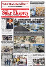 Söke Ekspres gazetesi 1. sayfa