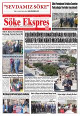 Söke Ekspres gazetesi 1. sayfa