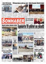 Son Haber gazetesi 1. sayfa