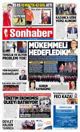 SONHABER Gazetesi