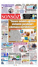 SONSÖZ Gazetesi