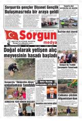 Sorgun Medya gazetesi 1. sayfa