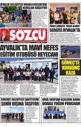 Sözcü gazetesi 1. sayfa