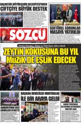 Sözcü gazetesi 1. sayfa