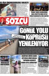 Sözcü gazetesi 1. sayfa