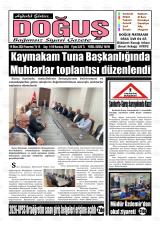 Suruç Doğuş gazetesi 1. sayfa